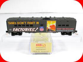 11800170 Micro-trains 695140066810 N Scale Wwii Troop Kitchen Tanks Poster Art #19417 - 11800170 Micro-trains 695140066810 N Scale Wwii Troop Kitchen Tanks Poster Art #19417 -
