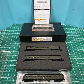 993-02-213 Micro-trains New N-scale Us Dept. Of Interior 2-pack And Car 105.90 Bureau Mines 993-02-213 Micro-trains New N-scale Us Dept. Of Interior 2-pack And Car 105.90 Bureau Mines