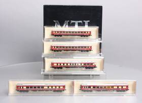99301300 Micro-trains N Royal American Shows Heavyweight Passenger Set Of 5 Ln