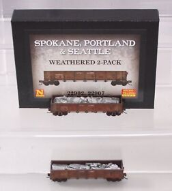 99305620 Micro-trains N Scale Sp&s Weathered Gondola 2-pack Nib