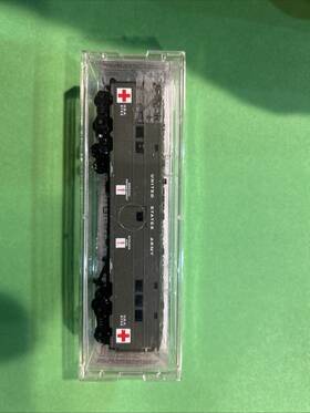 118020 Micro-trains Line Mtl N Scale Wwii Army Troop Kitchen-hospital Car #8762