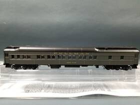 14200040 Microtrains 695140038329 N Scale Micro-trains Mtl Atsf Santa Fe Hw Sleeper Passenger Car Red Oak
