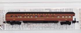 55600021 Minitrix Micro Train N-scale 83ft Heavy Weight Prr Observation Business Car Pristine