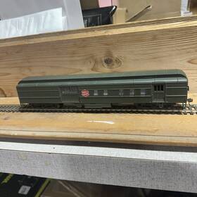 Mkt 2rpo-athhw Athearn Ho Scale Used Standard Steel Rpo-baggage/ Mail Car