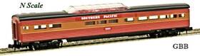 3059 Model Power N Scale Southern Pacific Inch Sunbeam Vistadome Passenger Car New