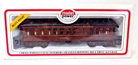 5506-penn Model Power Ho Gauge 48ft Old Time Wooden Passenger Car - #5506 Penn