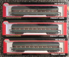99925 Model Power Rare Ho Conway Scenic Railroad Three Harriman Coaches New Unrun