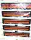 Mt-4015 Mth 5-car Milwaukee Road Hiawatha Madison Passenger Car Set