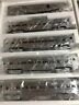 Mt-6004 Mth Car Aluminum Passenger Set California Zephyr Plated