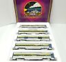 Mt-6006 Mth Gauge Set Of Aluminum Passenger Cars Lighting Mt-6006 Mth Gauge Set Of Aluminum Passenger Cars Lighting