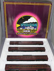Mt-6017 Mth Scale Pennsylvania Prr Tuscan Aluminum Passenger Car Set Boxed