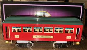 10-5090 Mth 10-5012 Standard Tinplate Christmas #339 Donner Add On Passenger Car C12