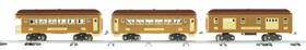 10-5074 Mth State Brown 3-car Std.gauge 300 Series Pass Ln/box