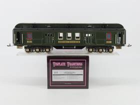 10-5154 Mth Standard Gauge Tinplate Gn Baggage Passenger Car Empire Builder