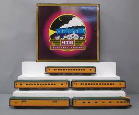 20-2736a Mth O Gauge Illinois Central 5-car 70ft Streamlined Passenger Set Ln/box