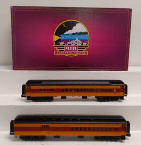 20-40075 Mth O Milwaukee Road 70ft Madison Combine/diner Passenger Set Of 2