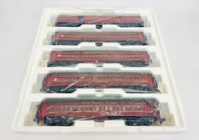 20-4056 Mth Premier Gulf Mobile And Ohio 70ft Madison 5 Car Passenger Set New