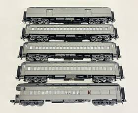 20-4068 Mth Premier Nickel Plate Road 70ft Madison 5 Car Passenger Set Ln No Box
