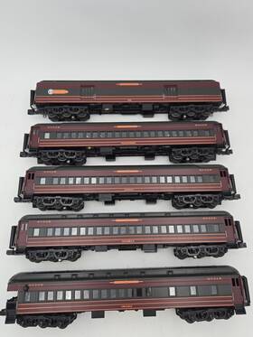 20-4098 Mth New York Ontario And Western 5-car 70ft Madison Passenger Set - Tested 20-4098 Mth New York Ontario And Western 5-car 70ft Madison Passenger Set - Tested