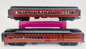 20-41012 Mth Premier Pennsylvania 70ft Madison Combine Diner 2 Car Passenger Set