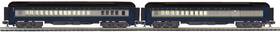 20-4154 Mth Baltimore And Ohio Madison Combination Car Diner 2 Set Nib