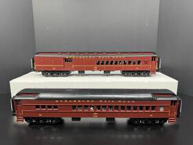 20-4172 Mth Strasburg 70ft Madison Heavyweight Combine And Diner 2-car Set Ex
