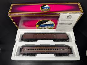 20-4473 Mth Prr 70ft Madison Baggage / Coach Passenger 2-car Set Lnib