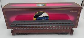 20-62004 Mth O Scale Pennsylvania 64ft Woodsided Coach Car #463 2-rail Ln/box