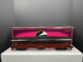 20-61026 Mth 20-62016 Strasburg 64ft Woodsided Inch Mill Creek Passenger Coach Car #72 Lnib
