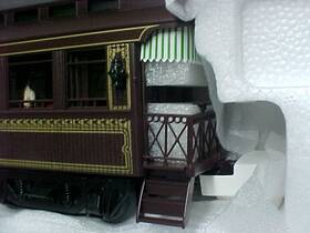 20-62028c Mth Central Pacific Rose Creek 64ft Woodsided Observation Car