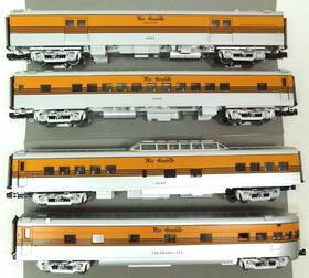 20-64000 Mth Used Denver Rio Grande Streamlined 4-car Set With Box