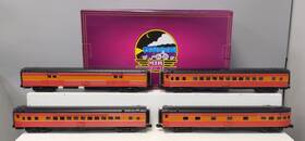 20-64011 Mth O Southern Pacific Lines 70ft 4-car Streamlined Passenger Set Ln/box