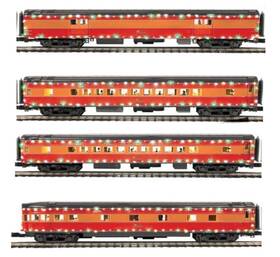 20-64018 Mth Southern Pacific O Scale Premier 4-car Passenger Cars Nos In Box