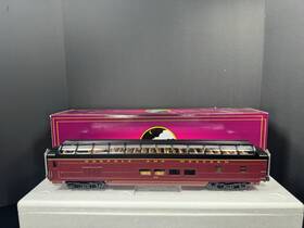 Mth 20-64176 Norfolk And Western N&w 70ft Full-length Vista Dome Passenger Car Lnib