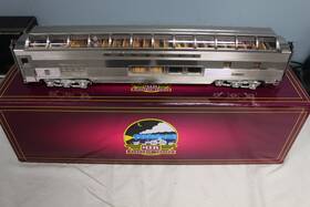 20-64244 Mth Santa Fe O Scale Premier 70 Streamlined Full Length Vista Dome