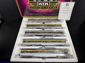 20-65017 Mth Chesapeake And Ohio C&o 70ft Streamlined Passenger 5-car Set Nib