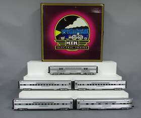 20-65020 Mth O New York Central 70ft Streamlined Passenger Car Set Of 5 /box 20-65020 Mth O New York Central 70ft Streamlined Passenger Car Set Of 5 /box