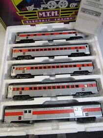 20-65085 Mth New Haven 5 Car Streamlined O Gauge 3 Rail Boxed Tested Pre Owned