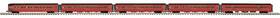 20-65119 Mth Pennsylvania 70ft Streamlined Ribbed Sided Passenger Car Set Ln/box