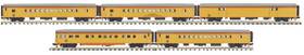 20-65277 Mth Premier Chessie Steam Special 70ft 5-car Passenger Car Set - New