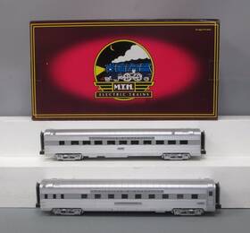 20-66065 Mth O Gauge L&n 70ft Streamlined Sleeper/diner Passenger 2-car Set Ex