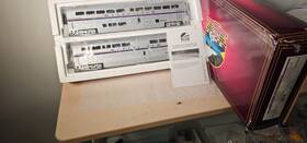 20-66233 Mth Nib Amtrak Phase Iv 2-car 70 Superliner Sleeper/diner P.set # 20-66233 Mth Nib Amtrak Phase Iv 2-car 70 Superliner Sleeper/diner P.set #