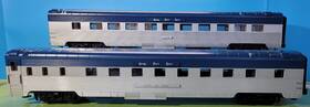 20-6626 Mth Premier Nickel Plate Road 2-car 70ft Abs Sleeper Diner Passenger Set