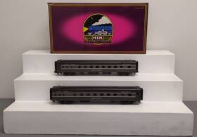 20-6676 Mth O Nyc 70ft Streamlined Sleeper/diner Passenger Car Set Of 2 Ex