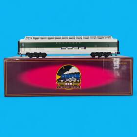 20-67012 Mth 70 Streamlined Full Length Vista Dome Passenger Car Smooth Ln Box