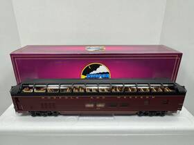 20-67260 Mth Norfolk And Western N&w 70ft Streamlined Full Vista Dome Car Nib