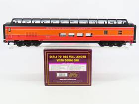 20-6786 Mth O Gauge 3-rail Rail King Sp Daylight Vista Dome Passenger #3601