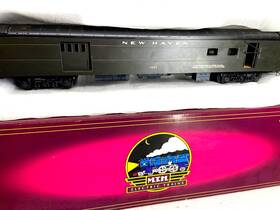 20-68078 Mth O New Haven 70ft Streamlined Rpo Passenger Car Smooth Lnib