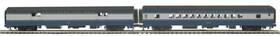 20-69097 Mth B&o Streamliner 2 Car Baggage/coach Set Nib