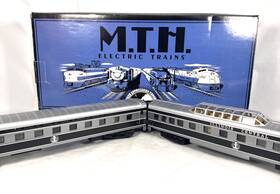 20-69153 Mth Illinois Central 2-car 70 Sleeper/vista Dome Passenger Set -smooth